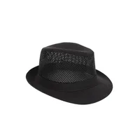 Factory Supply Outdoor Beach Casual Bowler Hat Middle-Aged And Elderly Men's Hat Sun Hat Summer Mesh Top Hat Wholesale main image 2