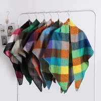Women's Basic Lattice Polyester Scarf main image 1