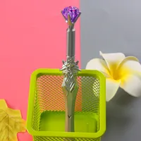1 Piece Solid Color School Daily Plastic Preppy Style Gel Pen sku image 2