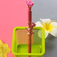 1 Piece Solid Color School Daily Plastic Preppy Style Gel Pen sku image 4