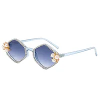 Novelty Streetwear Geometric Ac Special-Shaped Mirror Full Frame Glasses sku image 2