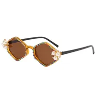 Novelty Streetwear Geometric Ac Special-Shaped Mirror Full Frame Glasses sku image 4