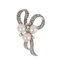 Simple Style Classic Style Animal Wreath Airplane Alloy Inlay Rhinestones Women's Brooches sku image 8