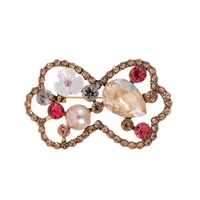 Simple Style Classic Style Animal Wreath Airplane Alloy Inlay Rhinestones Women's Brooches sku image 5