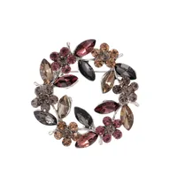 Simple Style Classic Style Animal Wreath Airplane Alloy Inlay Rhinestones Women's Brooches sku image 2