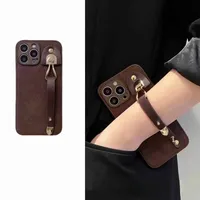 Pc Geometric Solid Color Adhesive Modern Style Simple Style Classic Style Phone Cases Phone Accessories main image 1
