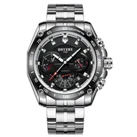 Sports Round Butterfly Double Snap Mechanical Men's Watches sku image 2