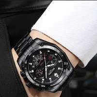Sports Round Butterfly Double Snap Mechanical Men's Watches main image 3