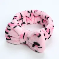 Unisex Casual Cute Bow Knot Leopard Cloth Hair Band sku image 3