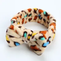 Unisex Casual Cute Bow Knot Leopard Cloth Hair Band sku image 5