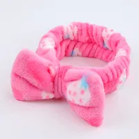 Unisex Casual Cute Bow Knot Leopard Cloth Hair Band sku image 22