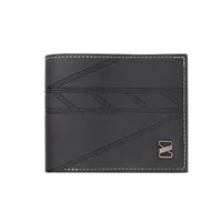 Men's Solid Color PVC Open Small Wallets main image 4