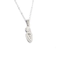 304 Stainless Steel Human Pendant Necklace main image 2