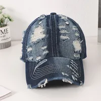 Unisex Vintage Style Streetwear Solid Color Curved Eaves Baseball Cap main image 4
