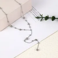 Wholesale Jewelry Elegant Romantic Round 304 Stainless Steel Pendant Necklace main image 3