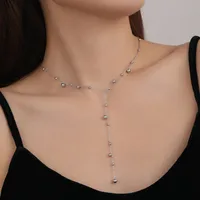 Wholesale Jewelry Elegant Romantic Round 304 Stainless Steel Pendant Necklace main image 1