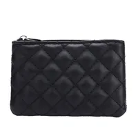 Unisex Solid Color Pu Leather Zipper Wallets main image 4