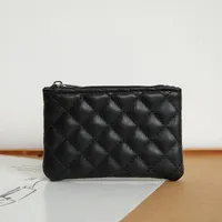 Unisex Solid Color Pu Leather Zipper Wallets sku image 2