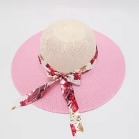 Women's Vacation Simple Style Solid Color Big Eaves Straw Hat sku image 21