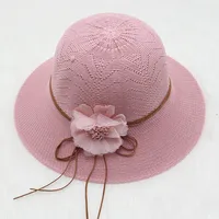 Women's Vacation Simple Style Solid Color Big Eaves Straw Hat sku image 24
