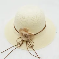 Women's Vacation Simple Style Solid Color Big Eaves Straw Hat sku image 32