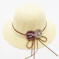 Women's Vacation Simple Style Solid Color Big Eaves Straw Hat sku image 77