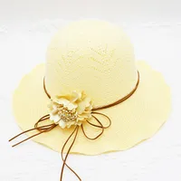 Women's Vacation Simple Style Solid Color Big Eaves Straw Hat sku image 44