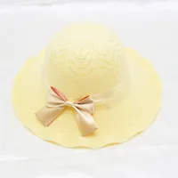 Women's Vacation Simple Style Solid Color Big Eaves Straw Hat sku image 80