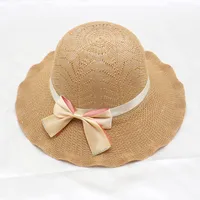 Women's Vacation Simple Style Solid Color Big Eaves Straw Hat sku image 47