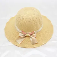 Women's Vacation Simple Style Solid Color Big Eaves Straw Hat sku image 81