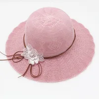 Women's Vacation Simple Style Solid Color Big Eaves Straw Hat sku image 51
