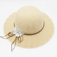 Women's Vacation Simple Style Solid Color Big Eaves Straw Hat sku image 86