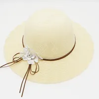 Women's Vacation Simple Style Solid Color Big Eaves Straw Hat sku image 87