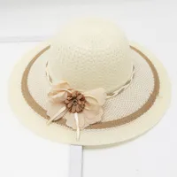 Women's Vacation Simple Style Solid Color Big Eaves Straw Hat sku image 89