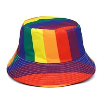 Women's Streetwear Splicing Wide Eaves Bucket Hat sku image 1