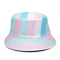 Women's Streetwear Splicing Wide Eaves Bucket Hat sku image 4