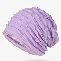 Women's Simple Style Solid Color Eaveless Sleeve Cap sku image 4