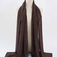 132 Colors In Stock Solid Color 148S Full Scarf Baotou Scarf Pearl Chiffon Bubble Scarf Chiffon Beads Ethnic Headscarf sku image 17