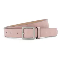 Elegant Simple Style Classic Style Solid Color Pu Leather Alloy Women's Leather Belts sku image 2