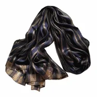 Women's Chinoiserie Ethnic Style Stripe Artificial Cotton  Silk Nylon Silk Scarf main image 3