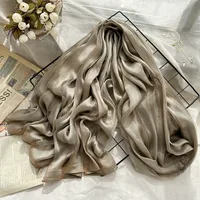 Women's Chinoiserie Ethnic Style Stripe Artificial Cotton  Silk Nylon Silk Scarf sku image 14