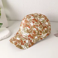 Women's Adults Vacation Simple Style Classic Style Tie Dye Color Block Curved Eaves Baseball Cap main image 6