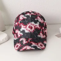 Women's Adults Vacation Simple Style Classic Style Tie Dye Color Block Curved Eaves Baseball Cap sku image 4