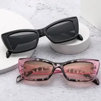 Casual Streetwear Leopard Ac Square Full Frame Women's Sunglasses main image 1