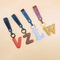 Cute Letter Pu Leather Women's Keychain main image 1