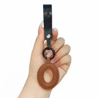 Cute Letter Pu Leather Women's Keychain sku image 19