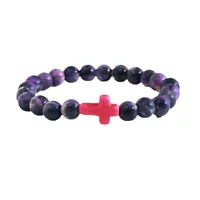 Casual Original Design Retro Cross Artificial Crystal Wholesale Bracelets main image 4