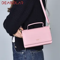Women's Small Pu Leather Letter Elegant Square Flip Cover Square Bag main image 4