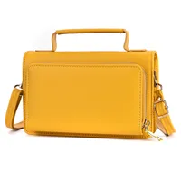 Women's Small Pu Leather Letter Elegant Square Flip Cover Square Bag main image 3