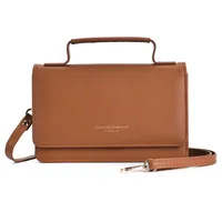 Women's Small Pu Leather Letter Elegant Square Flip Cover Square Bag sku image 6